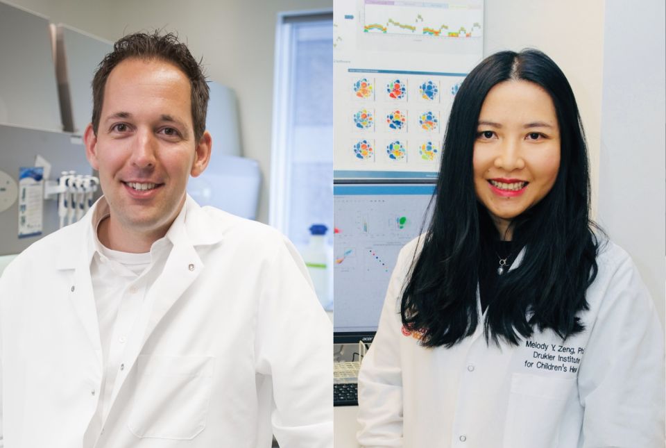 Drs. Gregory Sonnenberg and Melody Zeng